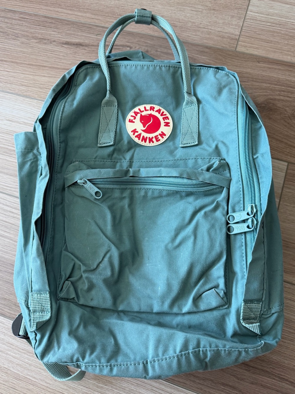 Fjallraven Sage Green Backpack